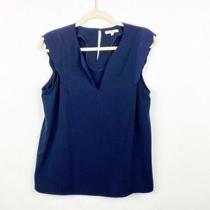 41 Hawthorn Dawney Scalloped Cap Sleeve Top Blouse